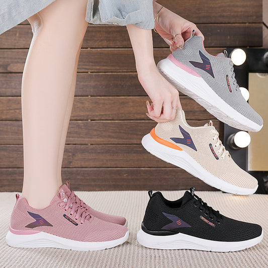 Simple Women's Soft Sole Casual Sports Shoes