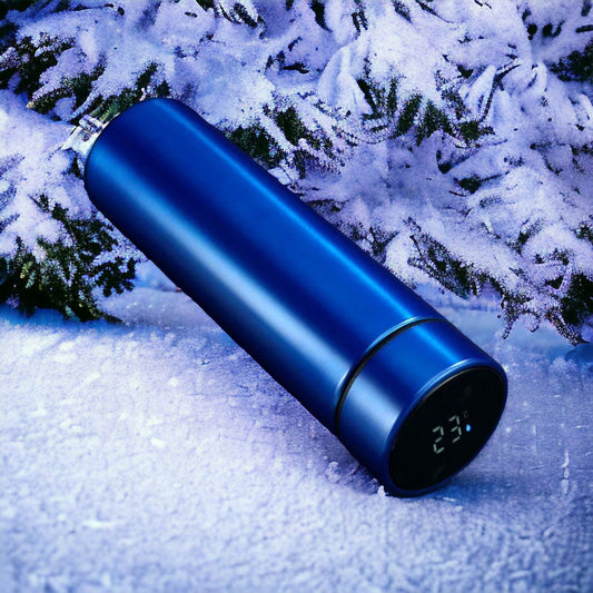 Stainless Steel Smart Led Digital Thermos Water Bottle 500mls