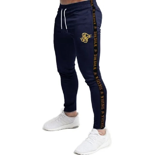 Mens Joggers Sweatpants For Fitness And Causal Wear Elastic Trousers