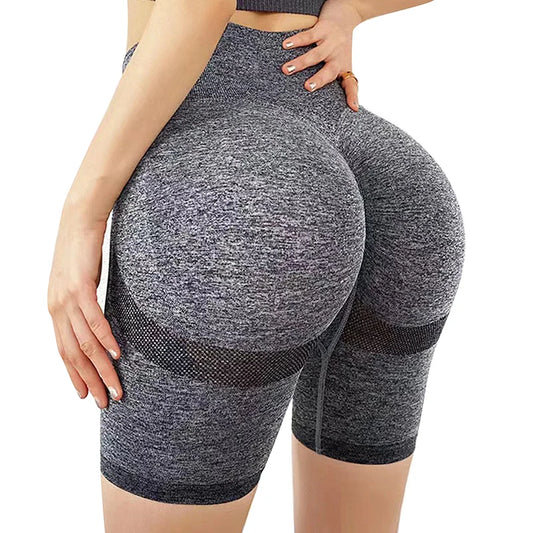 High Waist Short Leggings For Gym, Fitness, Yoga, Cycling For Woman